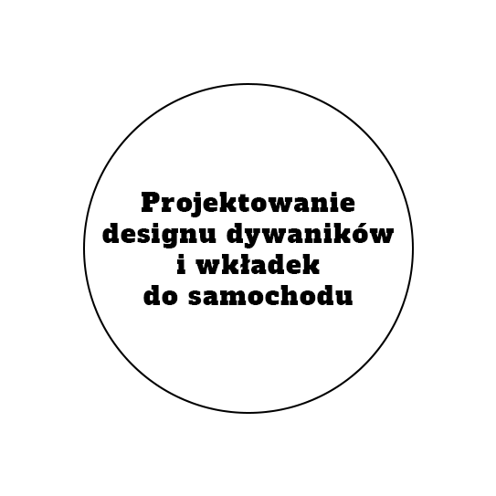 Projektowanie designu dywaników i wkladek do samochodu